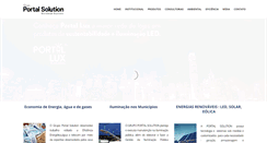 Desktop Screenshot of portalsolution.com.br